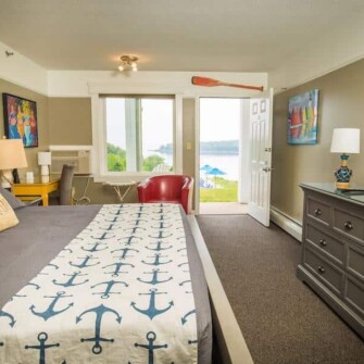 King ocean view room ground level